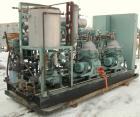 USED: Diesel engine fuel treatment system consisting of: (2) Alfa Laval model MAPX-205 TGT-24-60HZ disc bowl centrifuges, bowl speed 1700-1800 rpm, self-cleaning design feature for solids discharge, ...