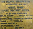 USED: Diesel engine fuel treatment system consisting of: (2) Alfa Laval model MAPX-205 TGT-24-60HZ disc bowl centrifuges, bowl speed 1700-1800 rpm, self-cleaning design feature for solids discharge, ...