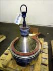 Used Alfa Laval Milk Separator Model MRPX-314-HGV-74C.