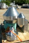 Used Alfa Laval MRPX-410-TGD-74 Desludger Disc Centrifuge. 329 Stainless Steel Construction on Product Contact Areas. Concentrator design, light and heavy phase centripetal pumps, timed solids discha...