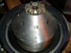 Used Alfa Laval MRPX-410-TGD-74 Desludger Disc Centrifuge. 329 Stainless Steel Construction on Product Contact Areas.Light and heavy phase centripetal pumps, timed solids discharge, stainless steel b...