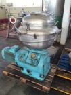 Used Alfa Laval SRPX 610-HGD-14-CGH-50 Desludger Disc Centrifuge. 316 Stainless steel construction (product contact areas), separator design liquid/liquid/solids, bottom feed design, flange drive mot...