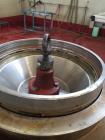 Used Alfa Laval SRPX 610-HGD-14-CGH-50 Desludger Disc Centrifuge. 316 Stainless steel construction (product contact areas), separator design liquid/liquid/solids, bottom feed design, flange drive mot...