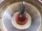 Used Alfa Laval SRPX 610-HGD-14-CGH-50 Desludger Disc Centrifuge. 316 Stainless steel construction (product contact areas), separator design liquid/liquid/solids, bottom feed design, flange drive mot...
