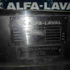 Used Alfa Laval SRPX-417 HGV-14CH Desludger Disc Centrifuge. 316 Stainless steel construction (product contact areas), separator design liquid/liquid/solids. Bottom feed design, flange drive motor, 1...