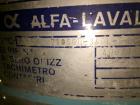 Used- Alfa Laval VNPX-710SGD-34 Desludger Disc Centrifuge. Stainless steel construction on product contact parts. Bowl speed...