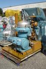 USED: Alfa Laval WSPX-207-TGP-74-50/4107-2 desludger disc centrifuge. 316 stainless steel construction. Concentrator design, max bowl speed 1420-1500 rpm by a 7.5 kw/11.25 hp, 500 volt/50 cycle/3 ph ...