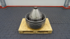 Used Westfalia CNB-215-01-076 Bactofuge Disc Centrifuge Desludger – Stainless Steel Dairy Separation System