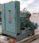 Used Delaval MAPX-309-BGT-29-60/4094-14 Guardian Purifier Disc Centrifuge, 316 Stainless Steel. Maximum bowl speed 1700-1800 rpm. Direct driven by a 15 hp motor. Skid mounted with control panel.