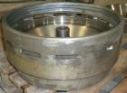 Used Delaval MAPX-309-BGT-29-60/4094-14 Guardian Purifier Disc Centrifuge, 316 Stainless Steel. Maximum bowl speed 1700-1800 rpm. Direct driven by a 15 hp motor. Skid mounted with control panel.