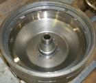 Used Delaval MAPX-309-BGT-29-60/4094-14 Guardian Purifier Disc Centrifuge, 316 Stainless Steel. Maximum bowl speed 1700-1800 rpm. Direct driven by a 15 hp motor. Skid mounted with control panel.