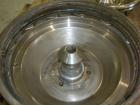 Used Delaval MAPX-309-BGT-29-60/4094-16 Guardian Purifier Disc Centrifuge, 316 Stainless Steel. Maximum bowl speed 1700-1800 rpm. Direct driven by a 15 hp motor. Skid mounted with control panel.