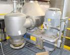 Unused- Flottweg Desludger Disc Centrifuge, Model AC 2000-430. 316 Stainless Steel. Maximum bowl speed 5700 rpm, separator d...