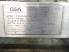 Used GEA Westfalia CSC-6-06-476 Desludger Disc Centrifuge w/C.I.P System, 316L stainless steel product contact surfaces, clarifier design, self cleaning bowl, 11970 max rpm bowl speed, 1.8 liter bowl...