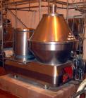 Used Sudmo 85,000 pph separator/clarifier centrifuge, model MKRS-330U-KG.