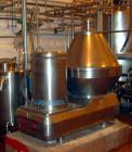 Used Sudmo 85,000 pph separator/clarifier centrifuge, model MKRS-330U-KG.