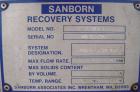Used- Sanborn Coolant Recovery System, Model 2-1S500-3C