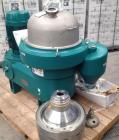 Unused - GEA Westfalia  ASD-50-03-077 Desludger Disc Centrifuge, max bowl speed 6800 min. light phase gravity over-flow, heavy phase centripetal pump liquid discharge, 22 kw drive motor (3-phase AC m...