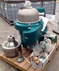 Unused - GEA Westfalia  ASD-50-03-077 Desludger Disc Centrifuge, max bowl speed 6800 min. light phase gravity over-flow, heavy phase centripetal pump liquid discharge, 22 kw drive motor (3-phase AC m...