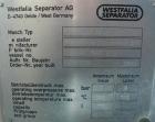 Used Stainless Steel Westfalia 