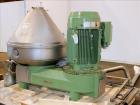 Used Westfalia Desludger Disc Centrifuge, Model GSE-200-06-777