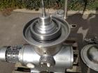 Used-Westfalia KSA 6-01-076 Desludger Disc Centrifuge, stainless steel construction (product contact areas), max bowl speed ...