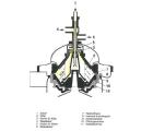 Reportedly Reconditioned Westfalia KSA 6-01-076 Solid Bowl Disc Centrifuge, stainless steel construction, separator design, centripetal pump liquid discharge, 10 hp/7.5 kW drive motor 380/3/50/1725 r...