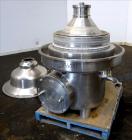 Used Westfalia MSA-120-01-076 Disc Centrifuge