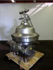Used Westfalia MSA-120-01-076 Desludger Disc Centrifuge