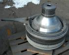 USED: Westfalia MSA-120-01-0076 desludger disc centrifuge. 316 stainless steel construction. Max bowl speed 4500 rpm, separator design, direct drive, 22 kw Loher A180LA-4XP drive motor 380/3/50, (1) ...