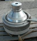 USED: Westfalia MSA-120-01-0076 desludger disc centrifuge. 316 stainless steel construction. Max bowl speed 4500 rpm, separa...