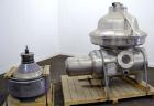 Used Stainless Steel Westfalia Desludger Disc Centrifuge, MSA-120-47-076