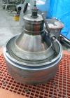 Used Stainless Steel Westfalia Desludger Disc Centrifuge, MSA-120-47-076