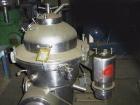 USED: Westfalia MSA-20-06-076 desludger disc centrifuge. Stainlesssteel construction on product contact areas, max bowl spee...