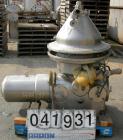 Used Stainless Steel Westfalia Desludger Disc Centrifuge, MSA-35-06-076 