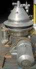 Used Stainless Steel Westfalia Desludger Disc Centrifuge, MSA-35-06-076 