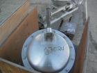 USED: Westfalia separator, type MSA-90-01-076. 316 stainless steel construction. Self-desludging. Max bowl speed 5920 rpm by a 27.75 hp/ 18.5 kw-380 volt/50 cycle/3 ph Loher type A180LA-4 motor.