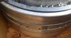 USED: Westfalia MSB200-01-076 desludger disc centrifuge. 316 stainless steel construction on product contact areas. Max bowl speed 4700 rpm, separator design, light phase and heavy phase centripetal ...