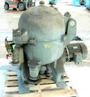 USED: Westfalia model OSA-20-03-066 oil purifier disc centrifuge. Max bowl speed 7510 rpm. Direct drive configuration 11 kw (14 hp), 3/50/500 volt, 1460 rpm drive motor. Built 1981.