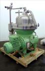 Used Stainless Steel Westfalia Refining Desludger Disc Centrifuge, RSA-80-01-576 