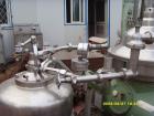 Used Westfalia separator, type RSA60-01-076. Material of construction is 316 stainless steel. Max bowl speed 6450 rpm by a 22.5 hp/15 kw-380 volt/50 cycle/3 ph motor. Includes sludge tank.