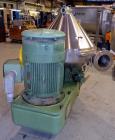 Used Westfalia SA-100-36-177 Desludger Disc Centrifuge