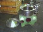 Used Westfalia Desludger/Separator Disc Centrifuge, Model SA14-01-076316, Stainless Steel. 7560 RPM maximum bowl speed. Complete with a direct connected 10 hp 208-230/460 volt motor.