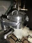 Used- Westfalia Desludger DIsc Centrifuge