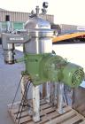 Used Westfalia SA-14-06-076 Desludger Disc Centrifuge, 329 Stainless steel construction on product contact areas. Maximum bowl speed 7560 rpm, clarifier design (liquid/solids separation), centripetal...