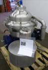 Used Westfalia SA-20-03-076 Desludger Disc Centrifuge. 316/329 Stainless steel construction on product contact areas, separator design (liquids/liquids/solids), heavyphase centripetal pump liquid dis...