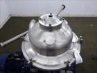 Used Westfalia SA-20-03-076 Desludger Disc Centrifuge. 316/329 Stainless steel construction on product contact areas, separator design (liquids/liquids/solids), heavyphase centripetal pump liquid dis...