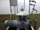 Used Westfalia SA-20-03-076 Desludger Disc Centrifuge.