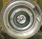 Used Westfalia SA-20-47-576 Desludger Disc Centrifuge. 316 stainless steel construction (product contact areas), max bowl speed 6400 rpm, hydrohermetic design, clarifier design, centripetal pump liqu...