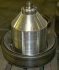 Used Westfalia SA-20-47-576 Desludger Disc Centrifuge. 316 stainless steel construction (product contact areas), max bowl speed 6400 rpm, hydrohermetic design, clarifier design, centripetal pump liqu...